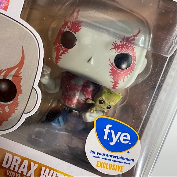 Marvel Guardians of the Galaxy Vol. 2 DRAX WITH GROOT #262 Funko Pop! Exclusive - Picture 8 of 8